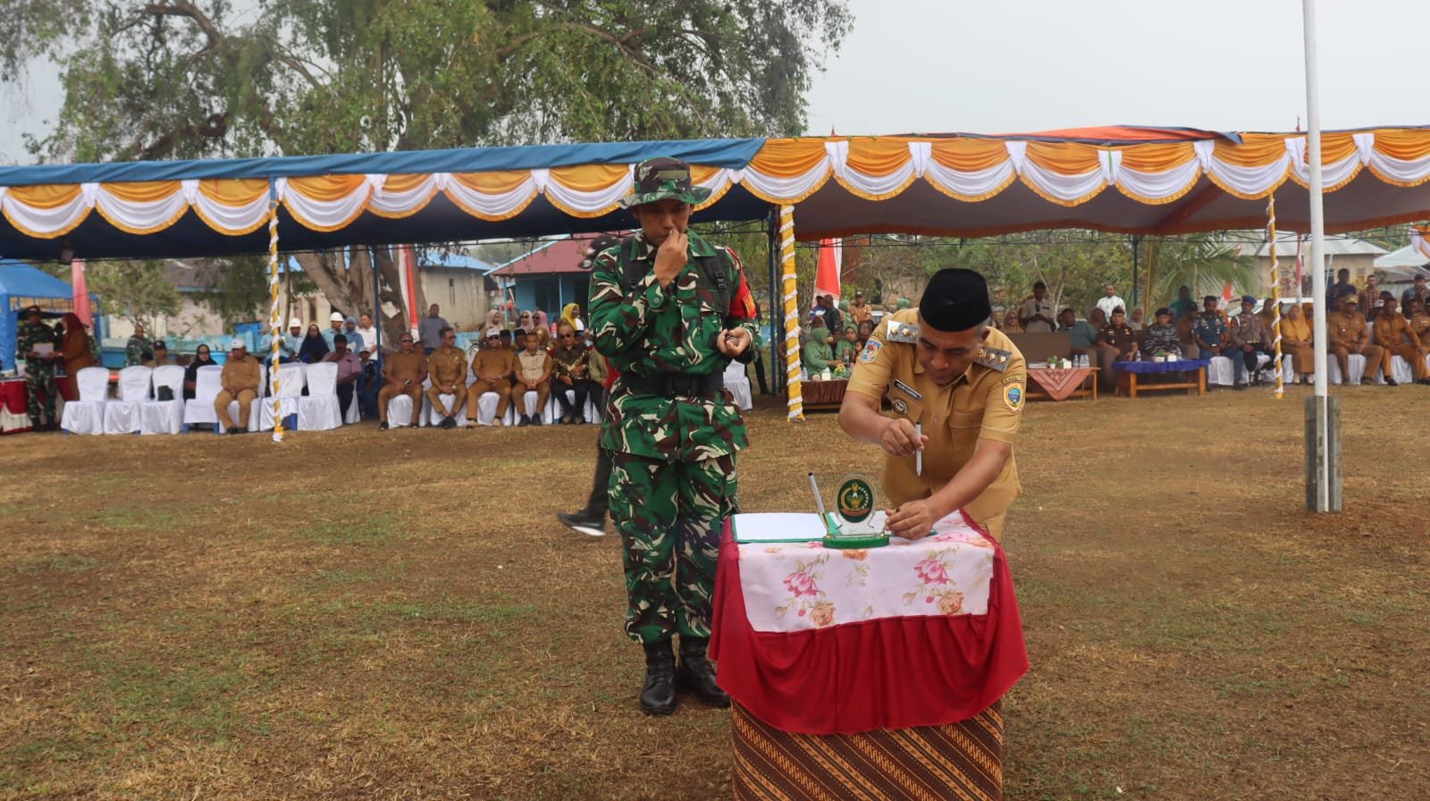 TMMD ke-130 Resmi Dimulai di Pulau Gebe