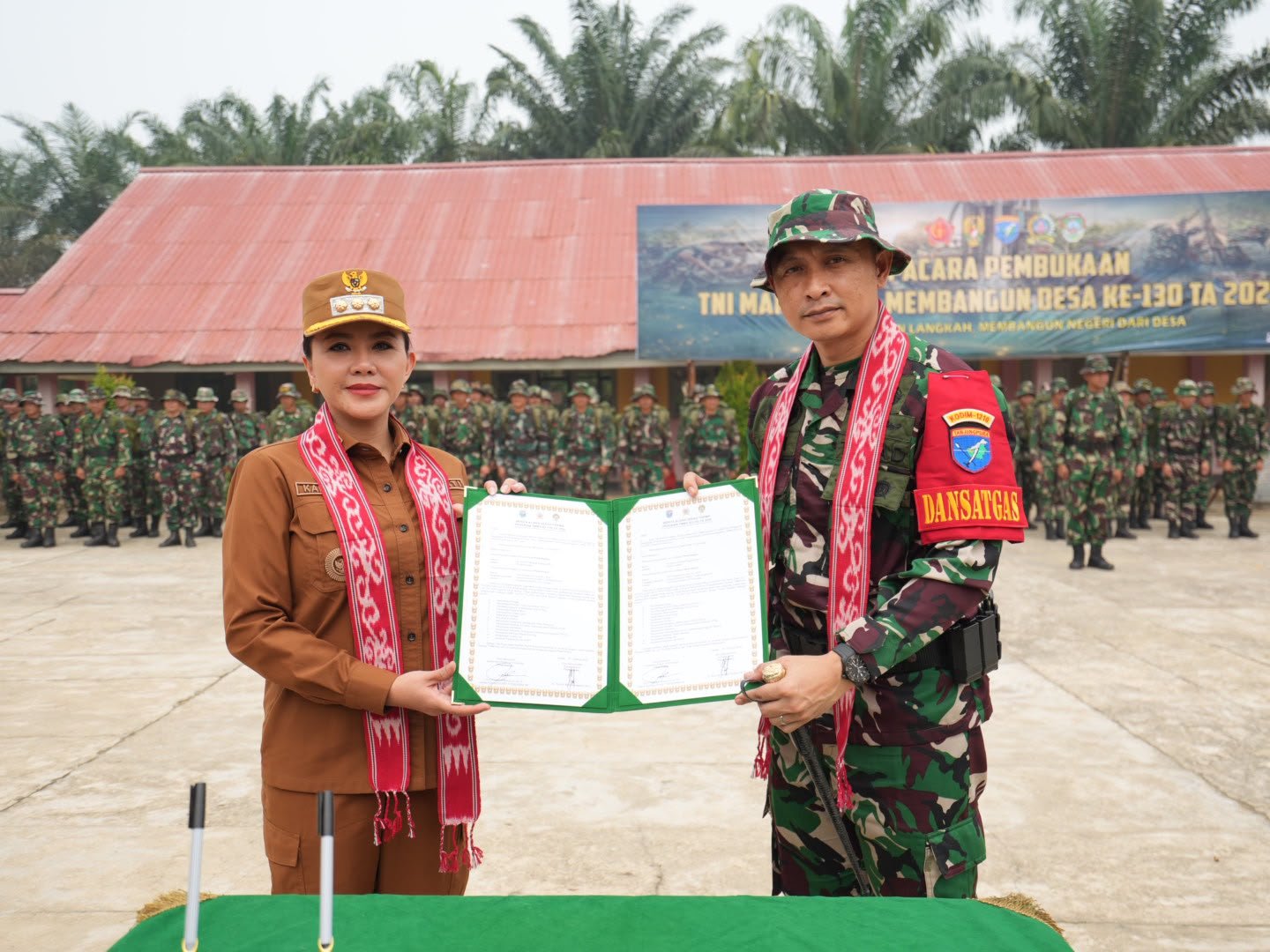 Pelaksanaan TMMD 130 Landak, 150 Personel Siap Berkontribusi