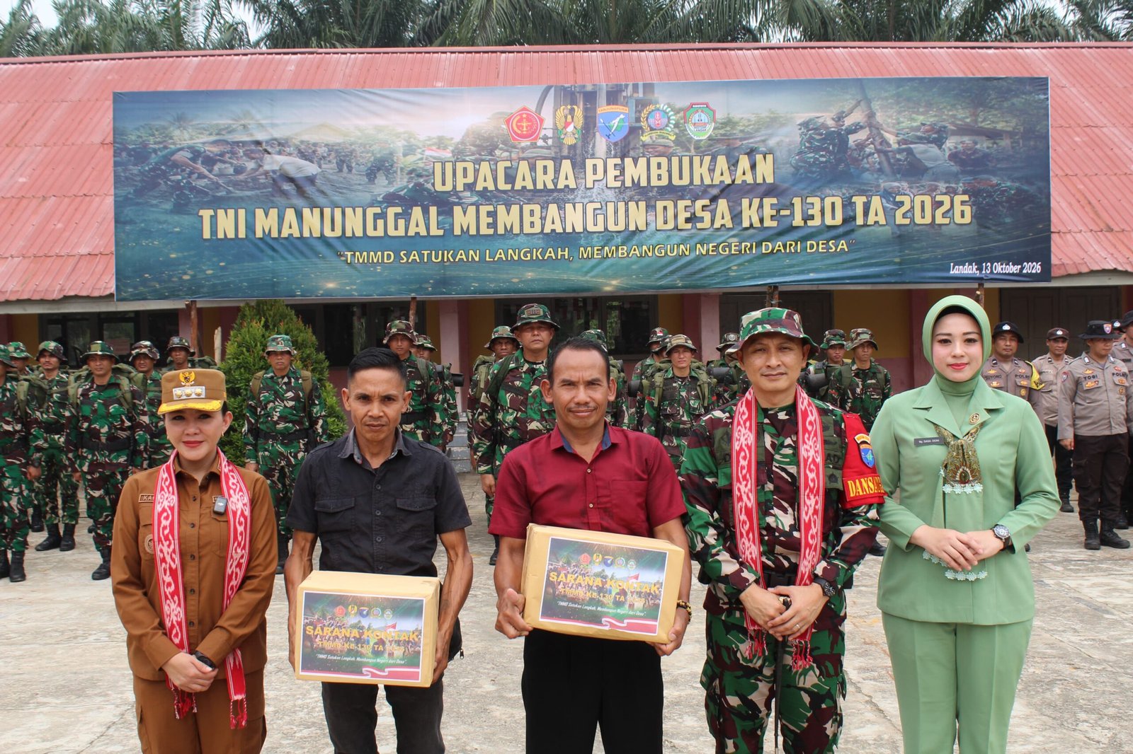 TMMD ke-130: Menyentuh Aspek Pangan dan Lingkungan Bersama Masyarakat