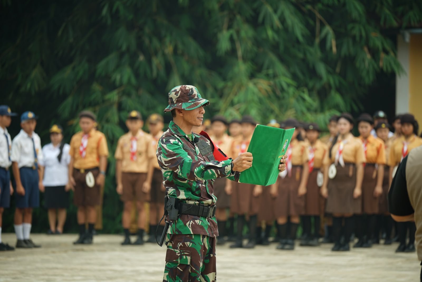 TMMD ke-130: Kolaborasi TNI dalam Pembangunan Desa Amboyo Selatan