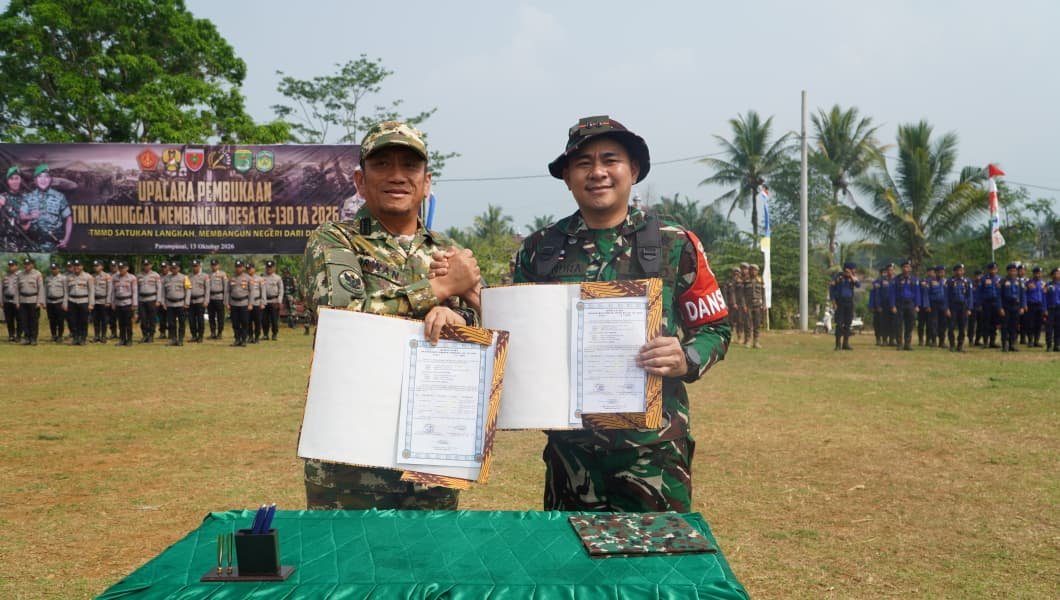 TMMD ke-130 Resmi Dimulai, Bupati Luwu Timur Tekankan Kerjasama Konstruktif