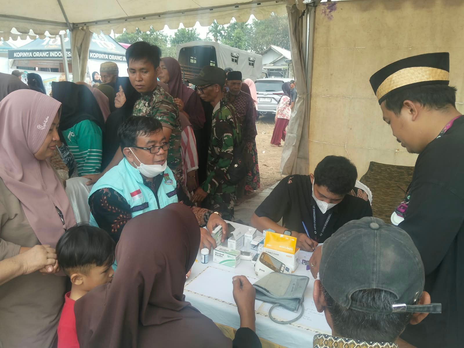 Layanan Kesehatan Gratis Dalam Pembukaan TMMD ke-130
