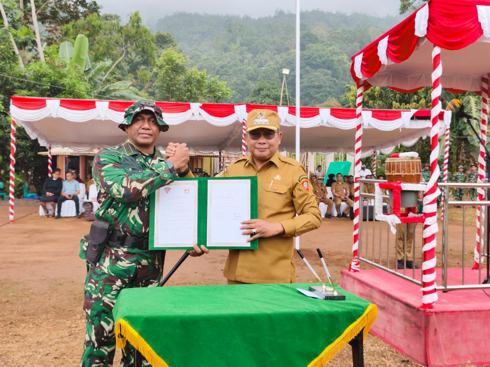 Peluncuran TMMD Ke-130 di Ambon, Upaya Meningkatkan Kesejahteraan Warga