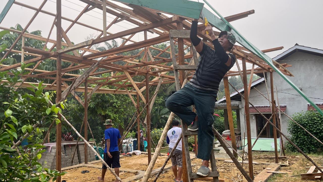 Satgas TMMD Reguler Ke-130 Fokus Pada Pembangunan RTLH di Landak