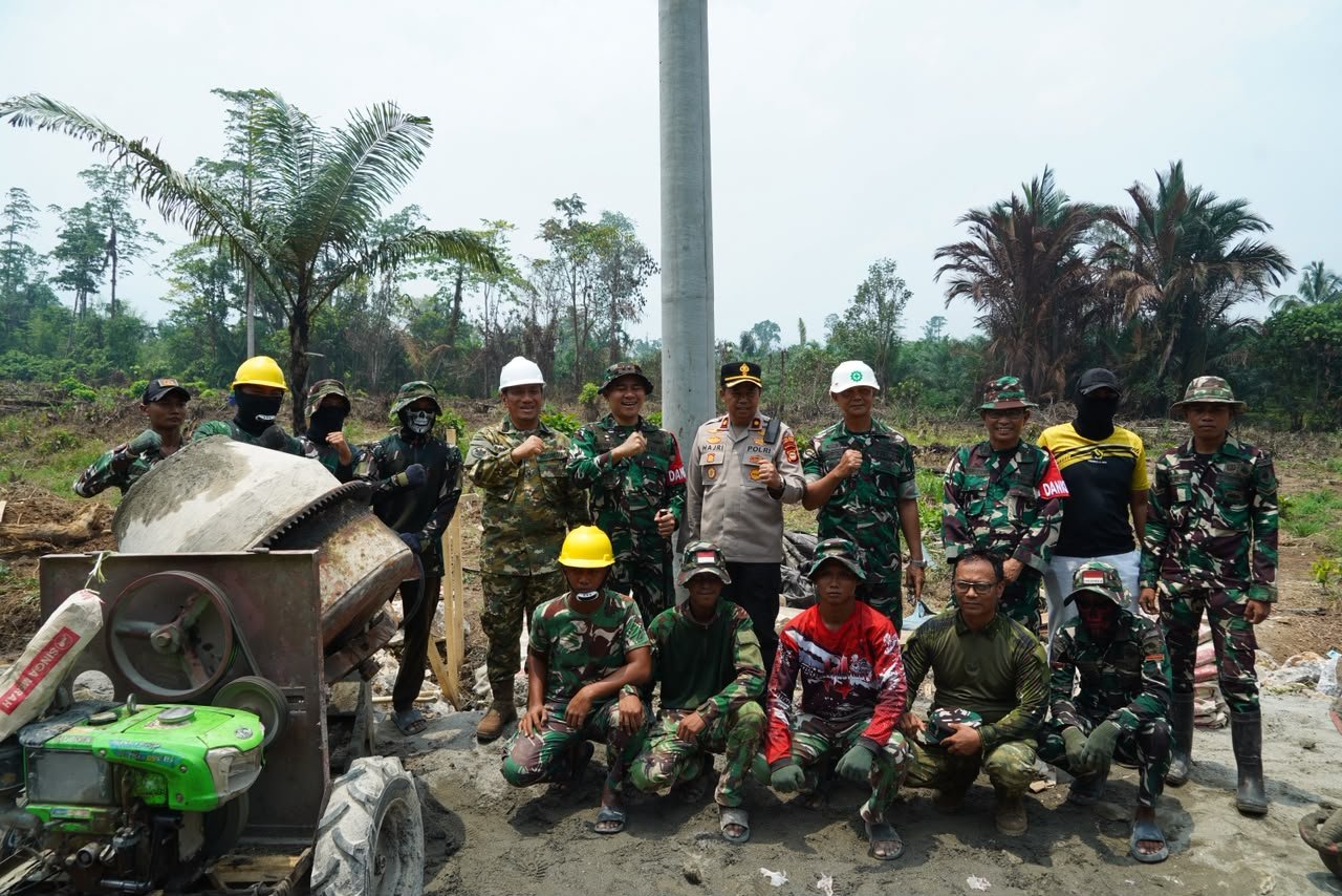 Progres Pembangunan TMMD ke-130 di Luwu Timur Diawasi Bupati