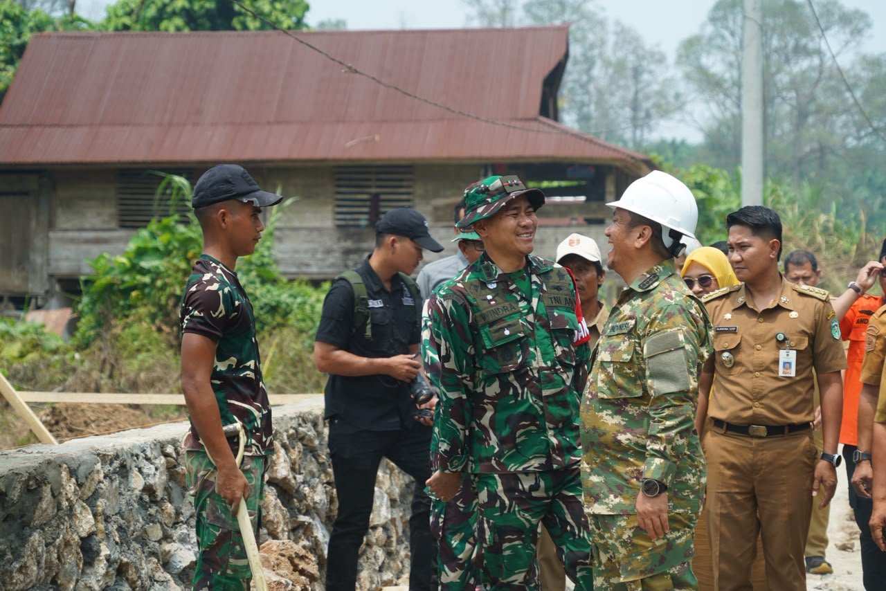 Bupati Irwan Cek Progres TMMD ke-130 di Desanya