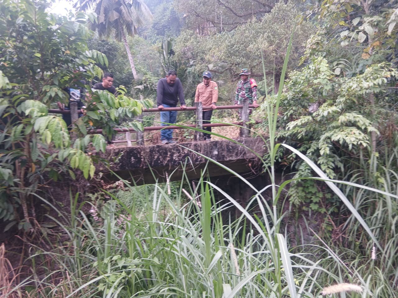 Satgas TMMD Ciptakan Jembatan Baru untuk Keamanan Warga Desa Cendana