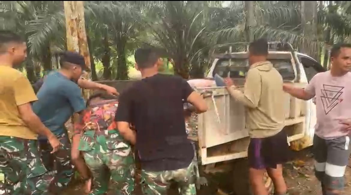 Fokus pada Sasaran, Satgas TMMD Ke-130 Kodim 1210/Landak Kerja Keras Percepat Pembangunan