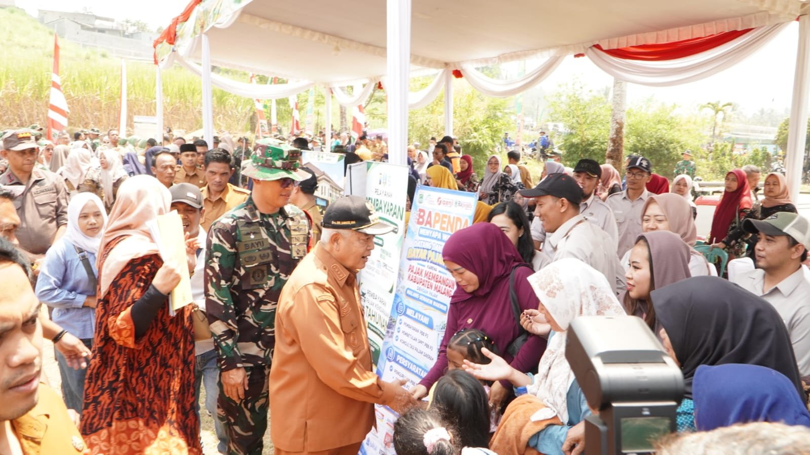 Dandim 0818 dan Bupati Malang Ajak Kerjasama UMKM di TMMD ke-130
