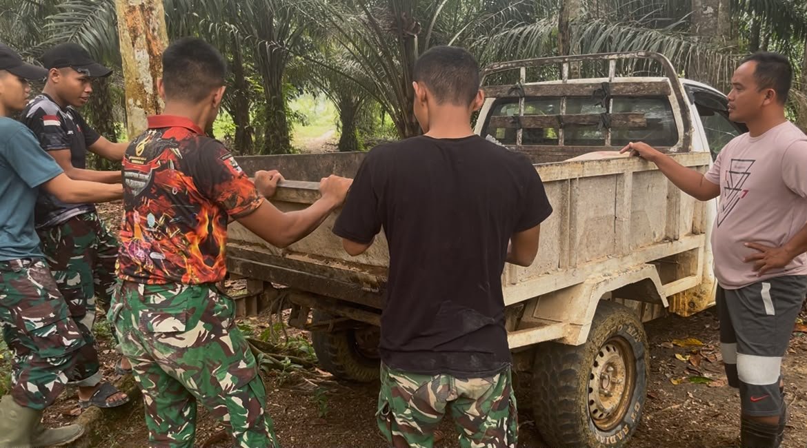 Semangat Bersama dalam Pembangunan, Satgas TMMD Berkomitmen untuk Warga