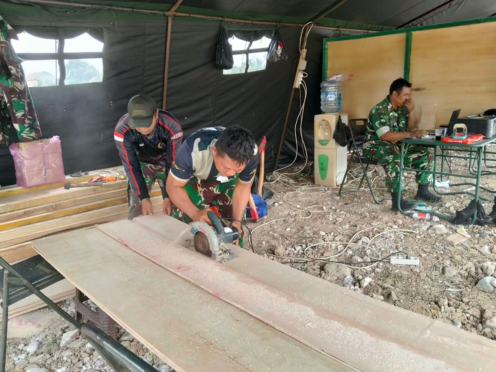 TMMD ke-130 Kodim 0510/Tigaraksa Rencanakan Persiapan Material Secara Matang