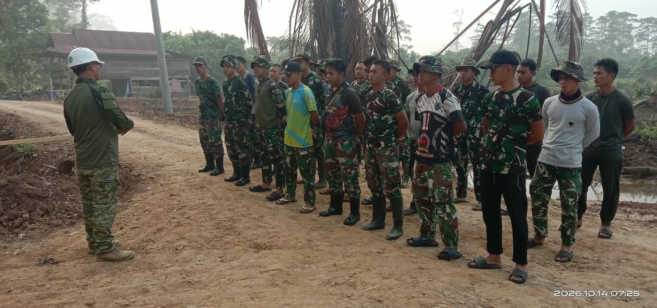 Persiapan Tugas TMMD: Apel Bersama TNI dan Masyarakat