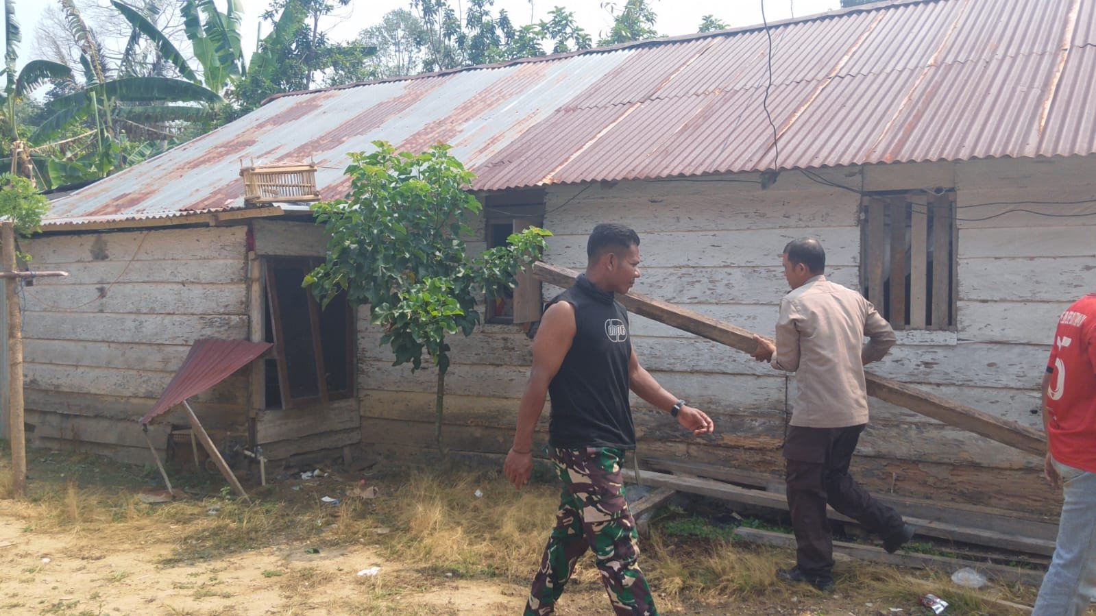 Program TMMD Reguler ke-130 Rehabilitasi RTLH di Desa Soe