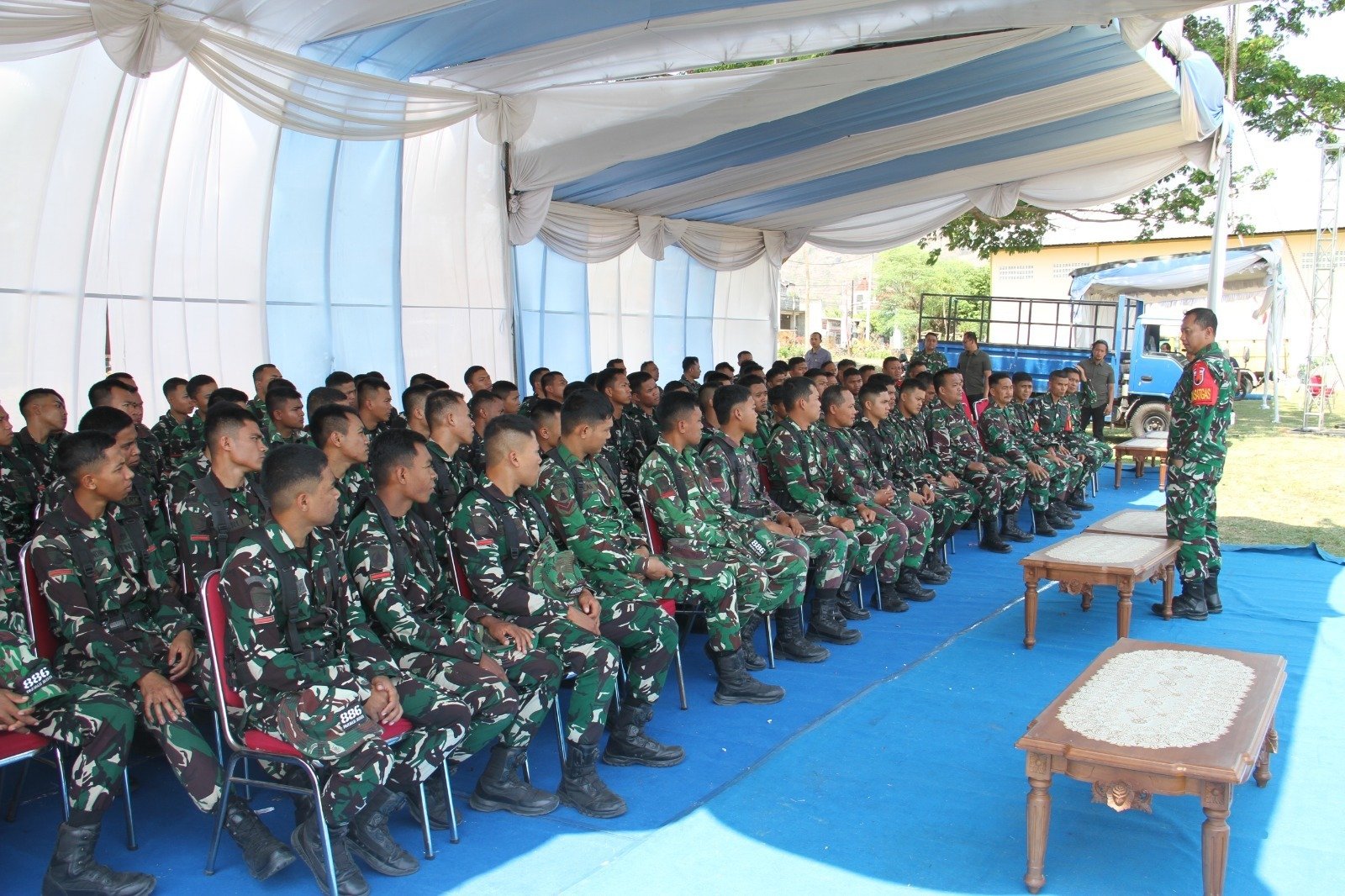 Mengutamakan Keselamatan, Dansatgas TMMD ke-130 Kodim Tulungagung Perintahkan Disiplin Personel Selama Pembangunan