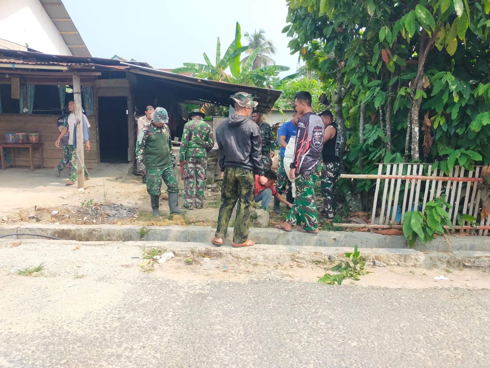 Pengerjaan Sasaran Manunggal Air TMMD 130 di Poso Dilakukan Secara Bersama-sama